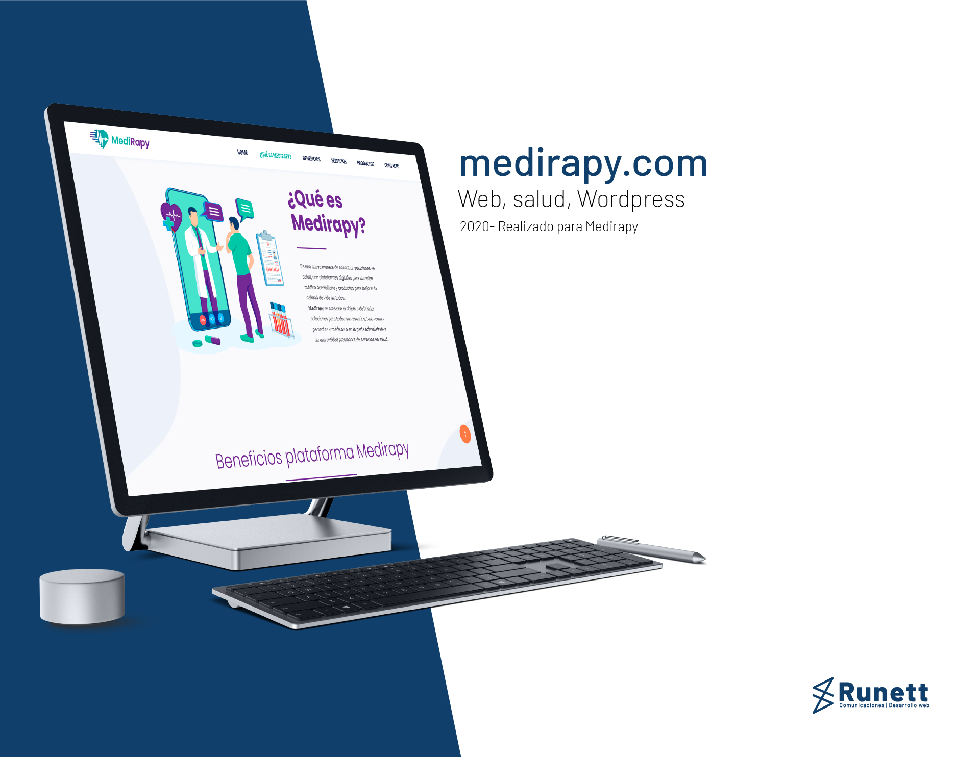 Sitio web Medirapy.com